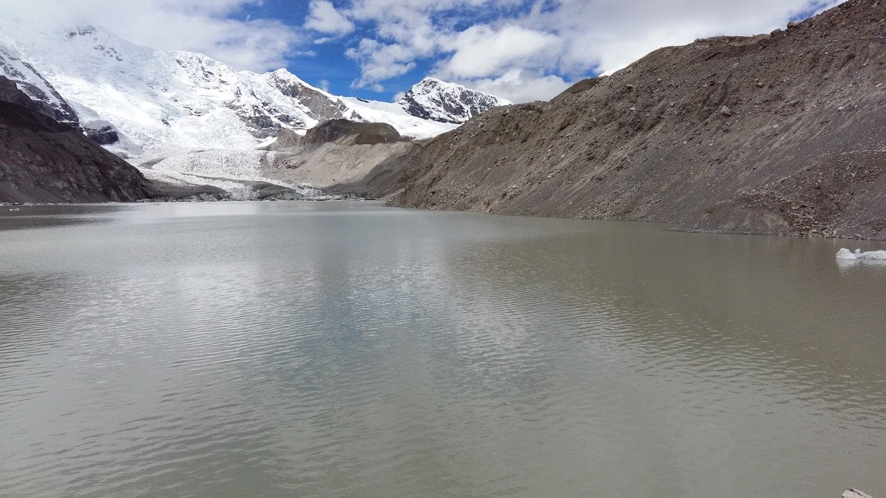 After covering the 4 day trek in 3 days the expedition finally reached the awe inspiring lake on 6th September.