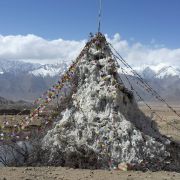 Ice Stupa on 22nd of April 2015...