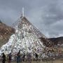 ICE STUPA PUTS ON A NEW LOOK FROM 1st of APRIL