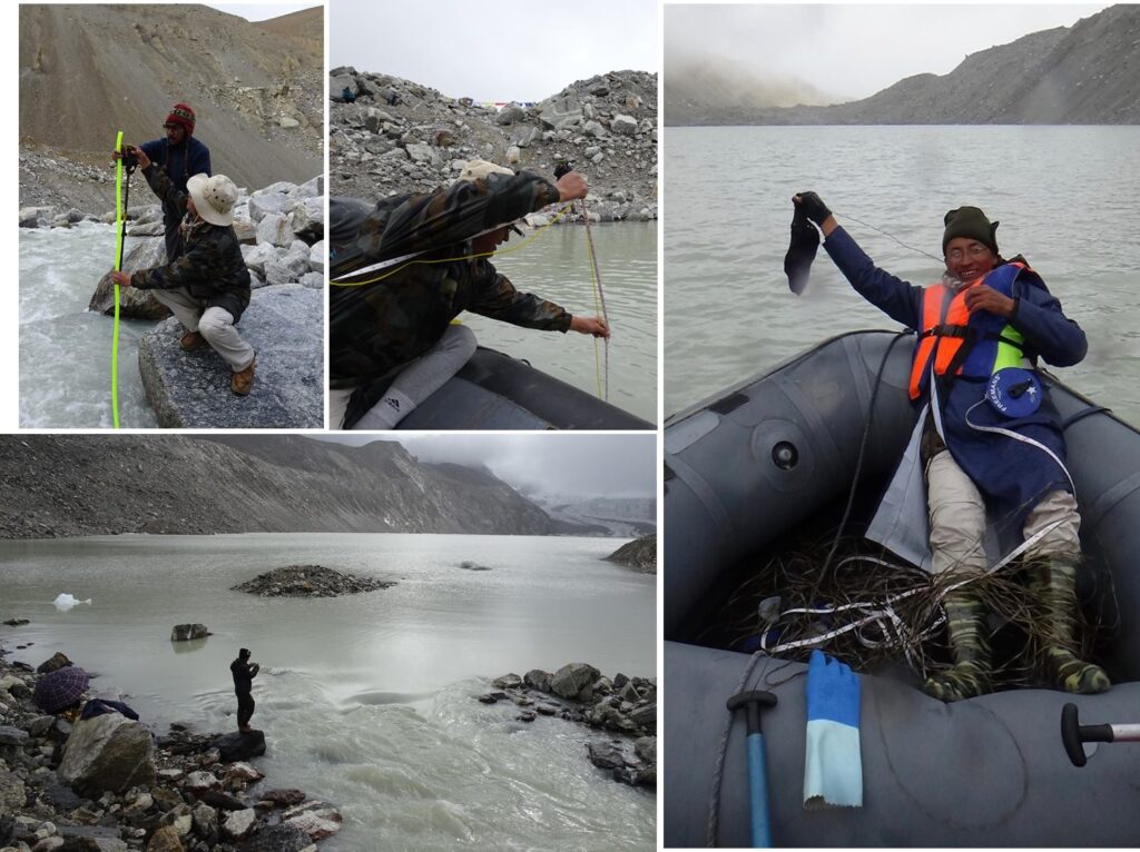 KNOW YOUR ENEMY...  ERR! I MEAN YOUR CHALLENGE!  The next day we immediately started surveying all aspects of the lake, the outflowing stream and its gradient etc… 